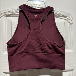 Lululemon Burgundy Sports Bra, size 6